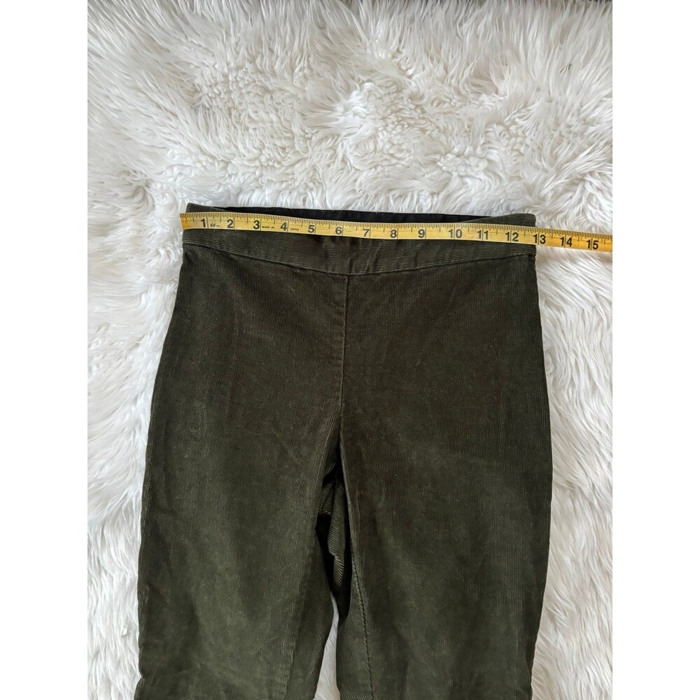 Babaton Aritzia Mitch green corduroy pants SIze 2 - Picture 9 of 12